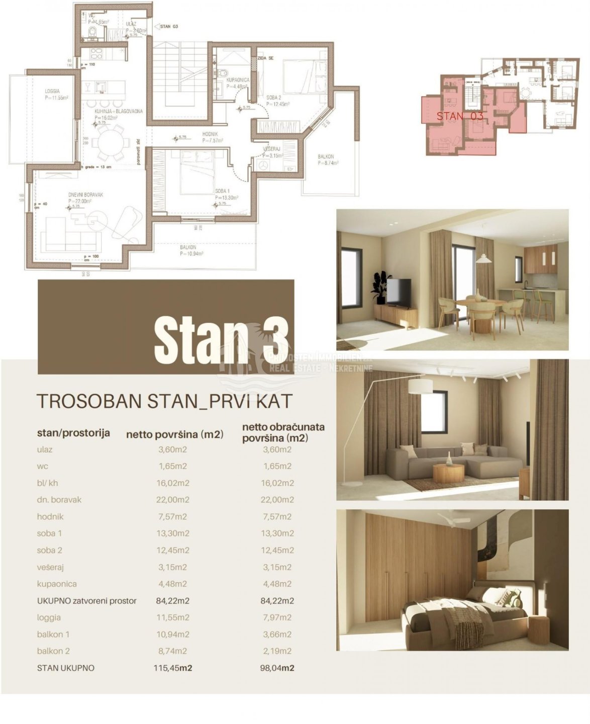 Apartma Naprodaj - Splitsko-dalmatinska Okrug Gornji