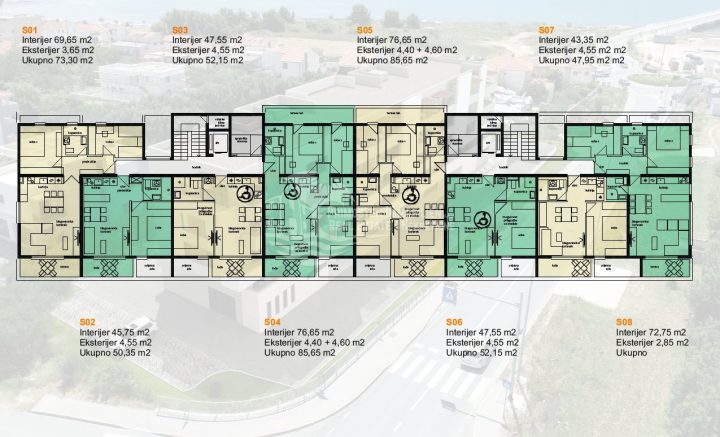 Apartment Zu verkaufen - Splitsko-dalmatinska Trogir - foto 5/16
