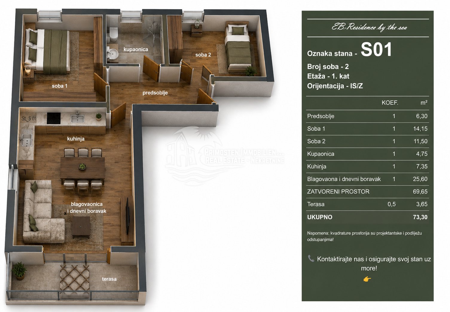 Apartment Zu verkaufen - Splitsko-dalmatinska Trogir