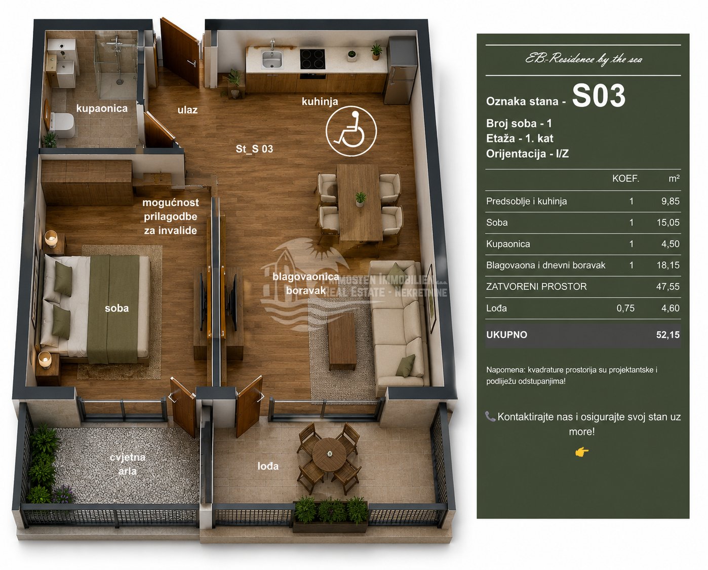 Apartment Zu verkaufen - Splitsko-dalmatinska Trogir