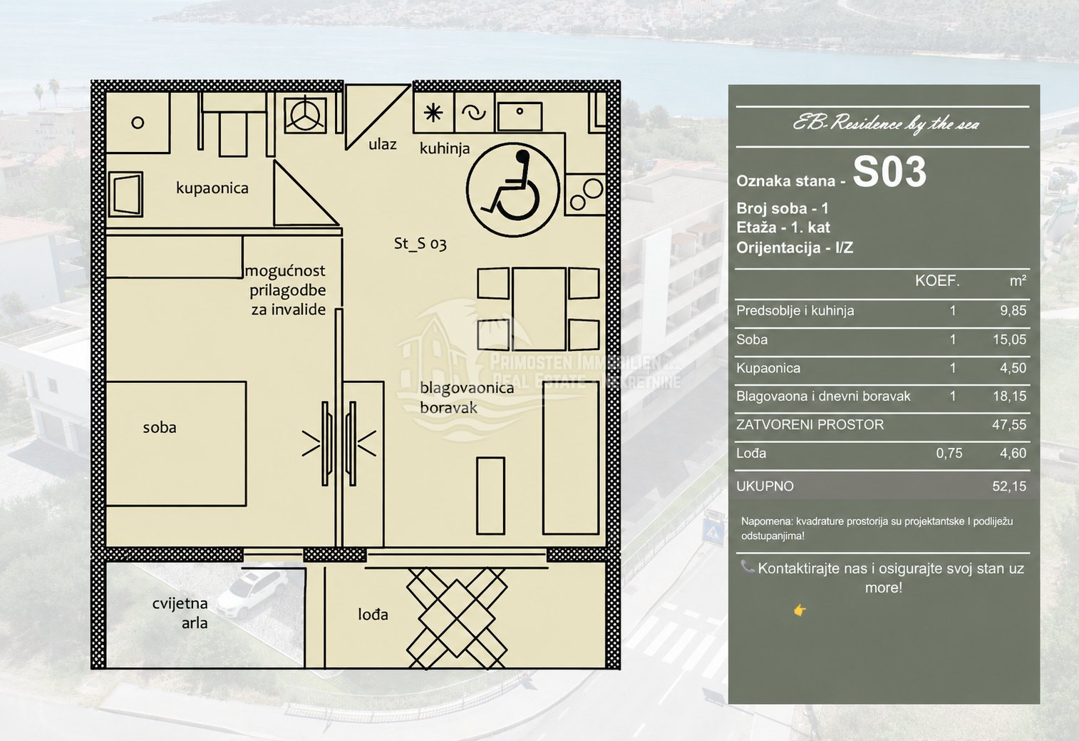 Apartment Zu verkaufen - Splitsko-dalmatinska Trogir