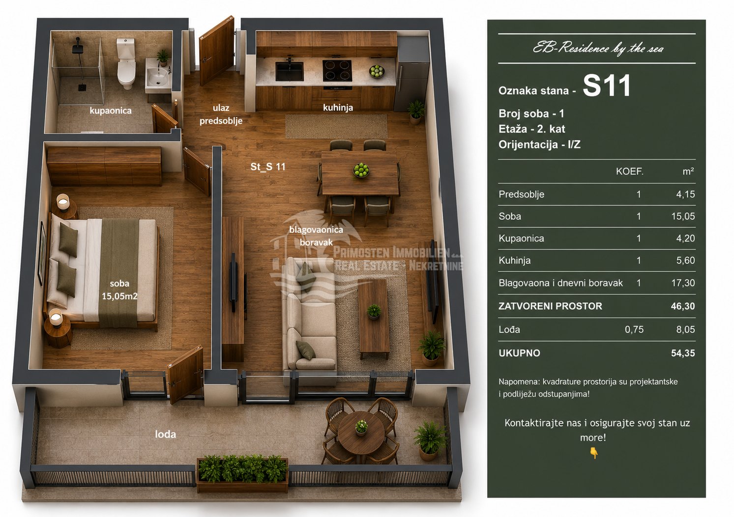 Apartment Zu verkaufen - Splitsko-dalmatinska Trogir