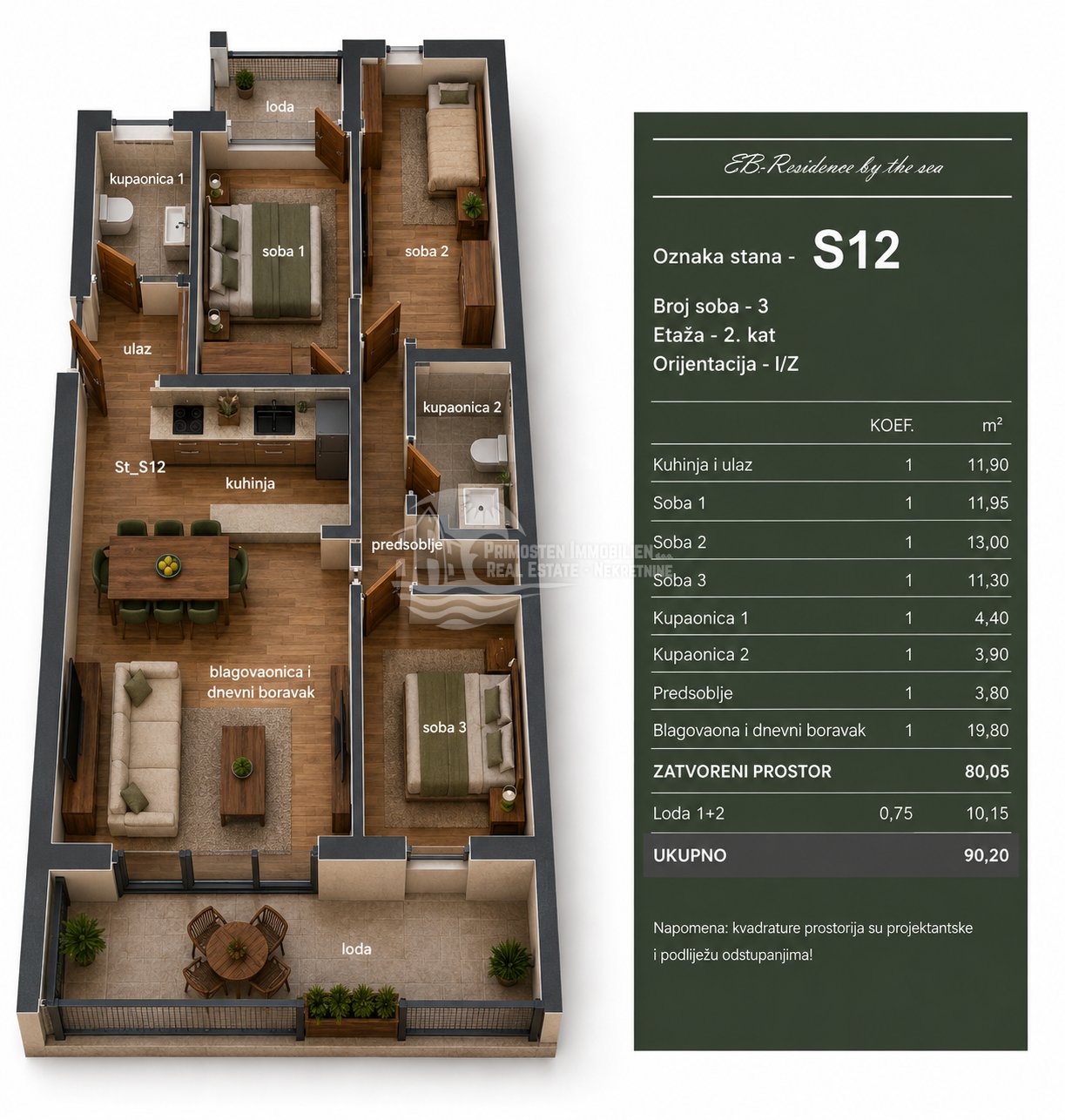 Apartment Zu verkaufen - Splitsko-dalmatinska Trogir