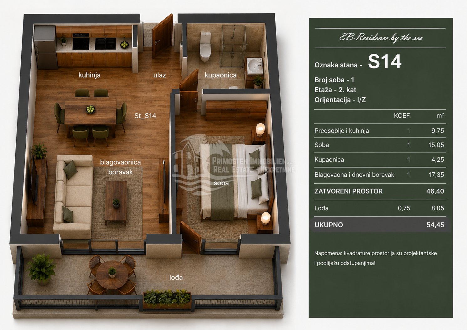 Apartment Zu verkaufen - Splitsko-dalmatinska Trogir