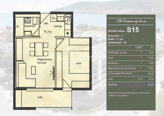 Apartment Zu verkaufen - Splitsko-dalmatinska Trogir - foto 3/19