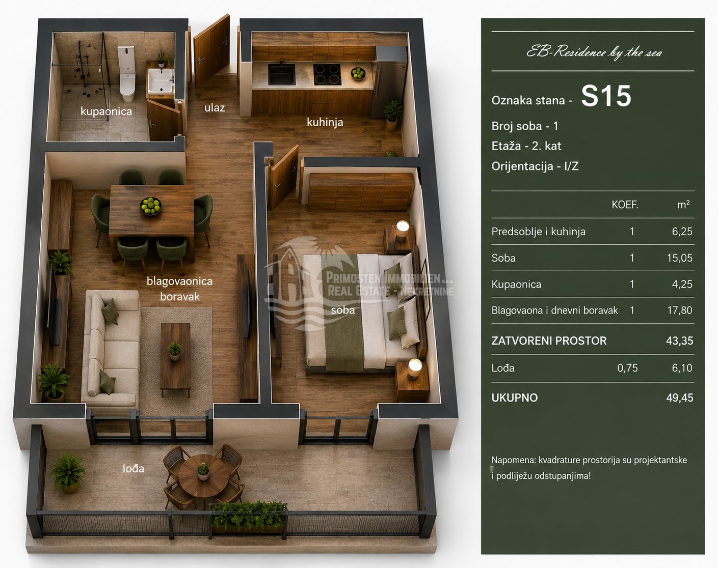 Apartment Zu verkaufen - Splitsko-dalmatinska Trogir
