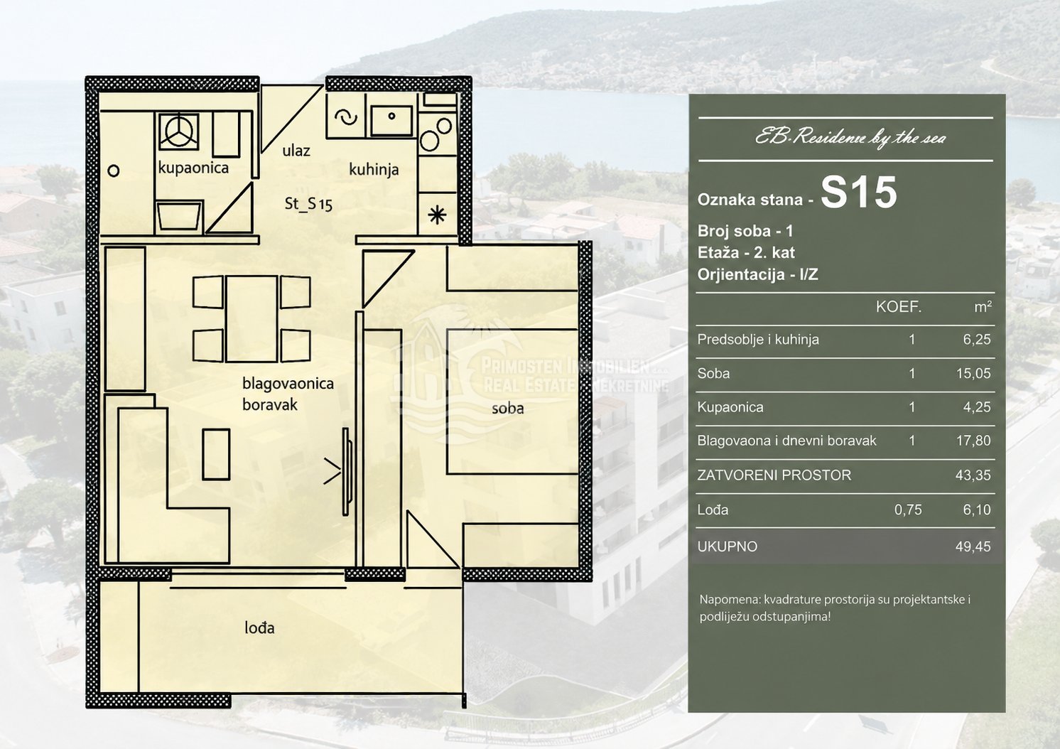Apartment Zu verkaufen - Splitsko-dalmatinska Trogir