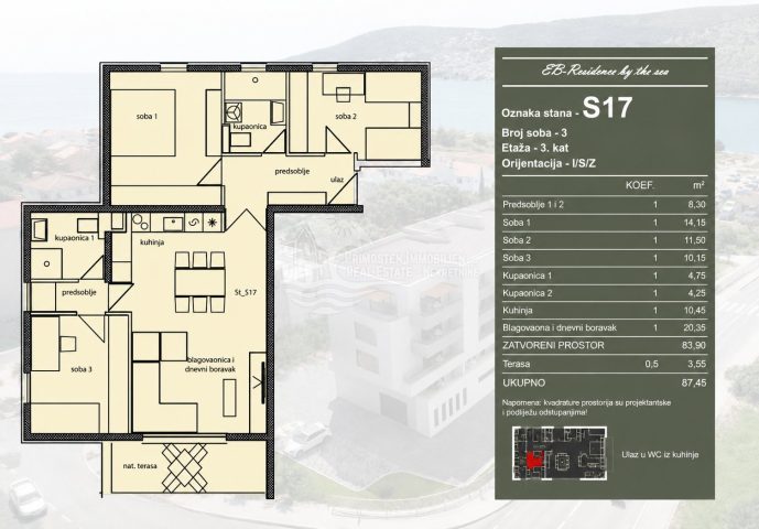Apartment Zu verkaufen - Splitsko-dalmatinska Trogir - foto 2/20