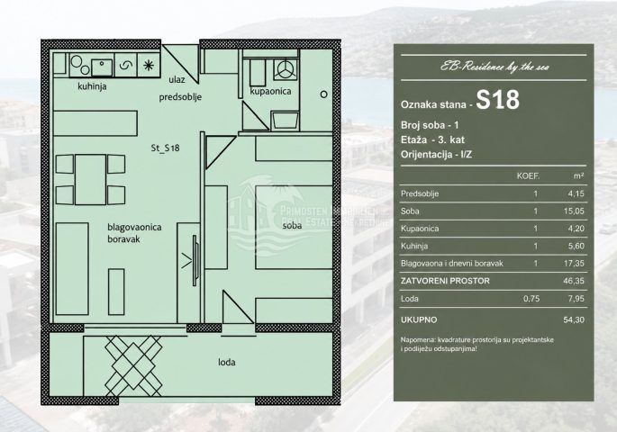 Apartment Zu verkaufen - Splitsko-dalmatinska Trogir - foto 3/19