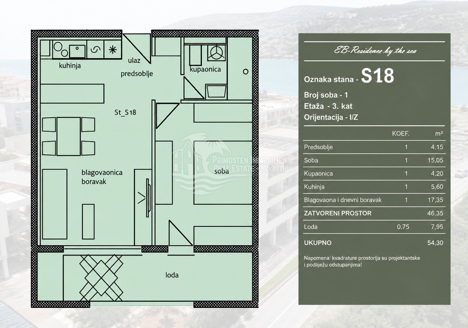 Apartment Zu verkaufen - Splitsko-dalmatinska Trogir