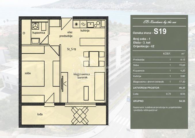 Apartment Zu verkaufen - Splitsko-dalmatinska Trogir - foto 4/19