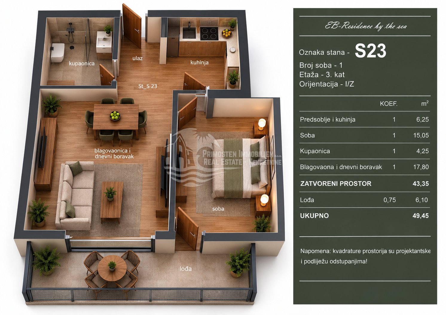 Apartment Zu verkaufen - Splitsko-dalmatinska Trogir