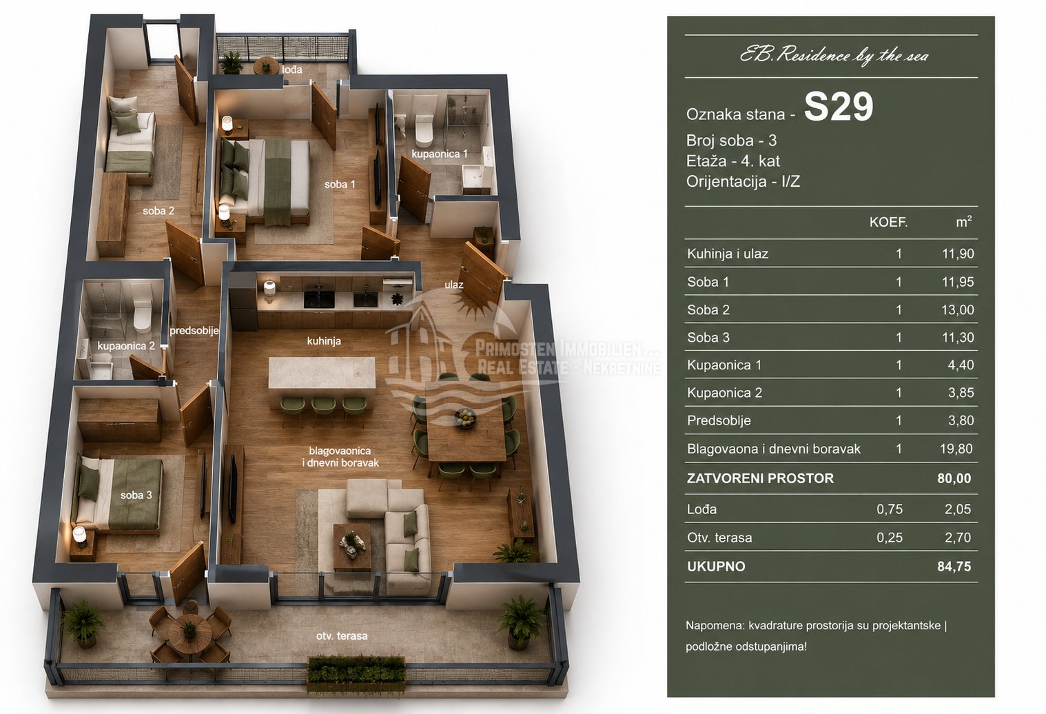 Apartment Zu verkaufen - Splitsko-dalmatinska Trogir