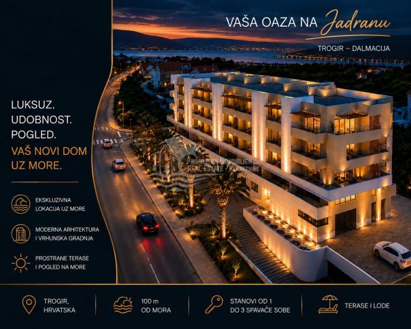 Apartment zu verkaufen 49 m² – Trogir