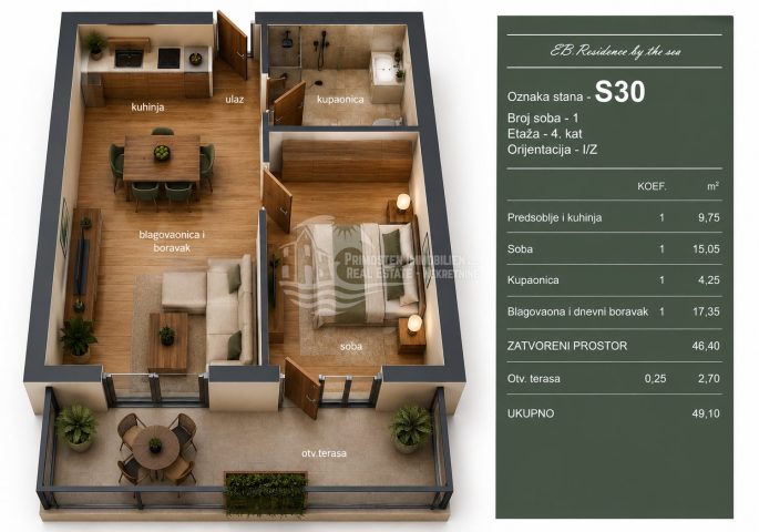 Apartment Zu verkaufen - Splitsko-dalmatinska Trogir - foto 2/19