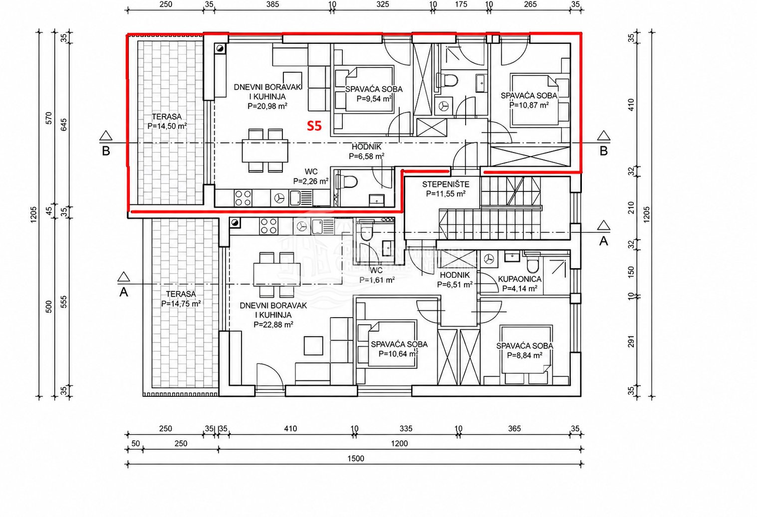 Apartment Zu verkaufen - Šibensko-kninska Brodarica