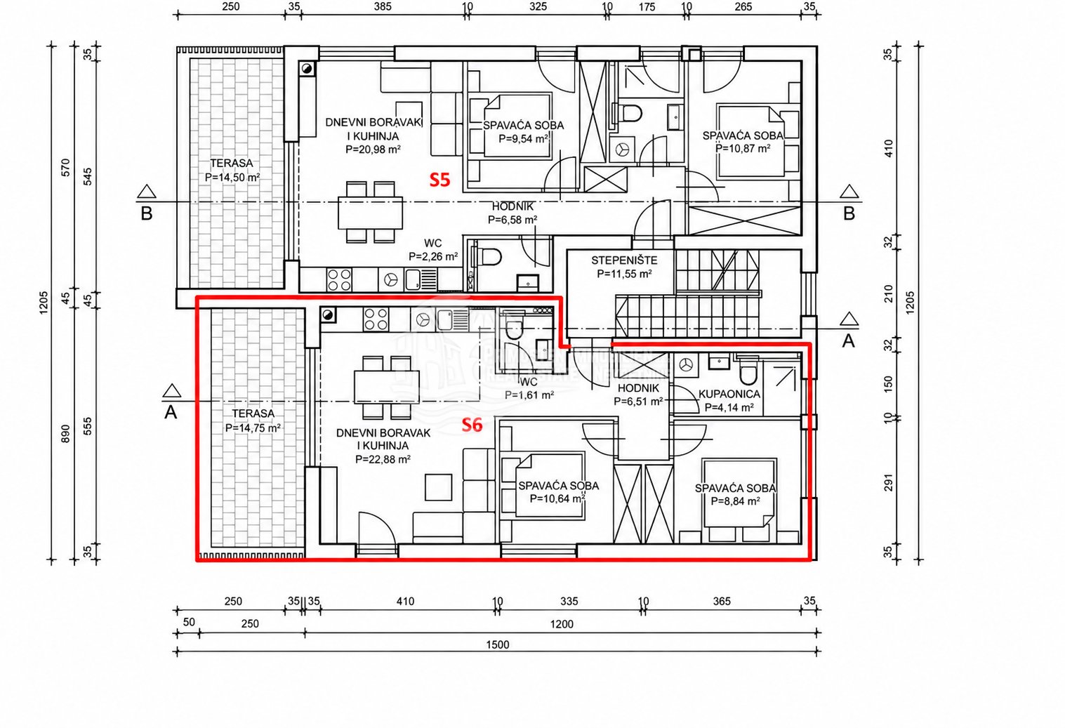 Apartment Zu verkaufen - Šibensko-kninska Brodarica