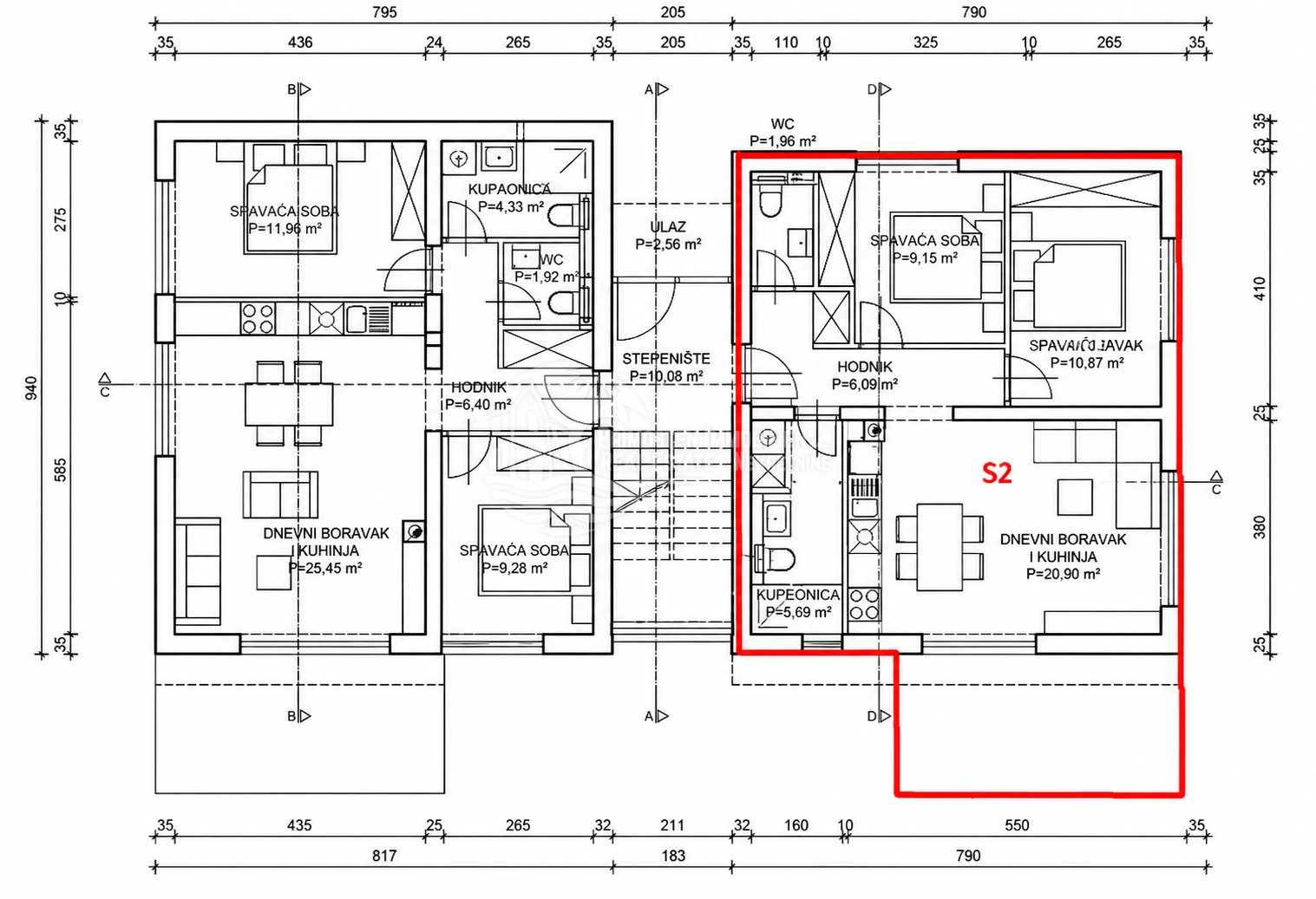 Apartma Naprodaj - Šibensko-kninska Brodarica