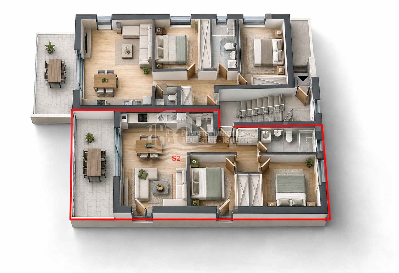 Apartment Zu verkaufen - Šibensko-kninska Brodarica