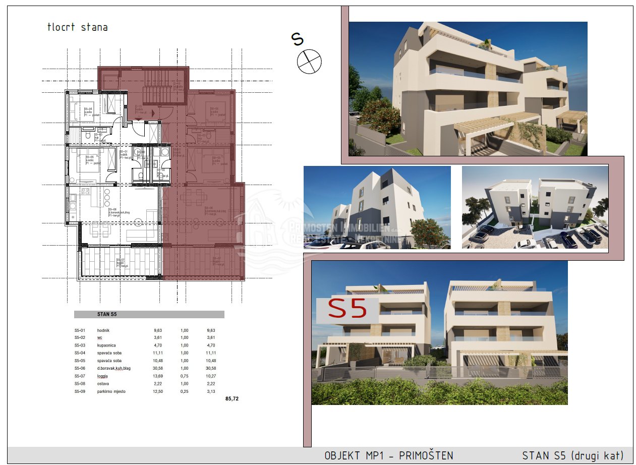 Appartement À vendre - Šibensko-kninska Primošten