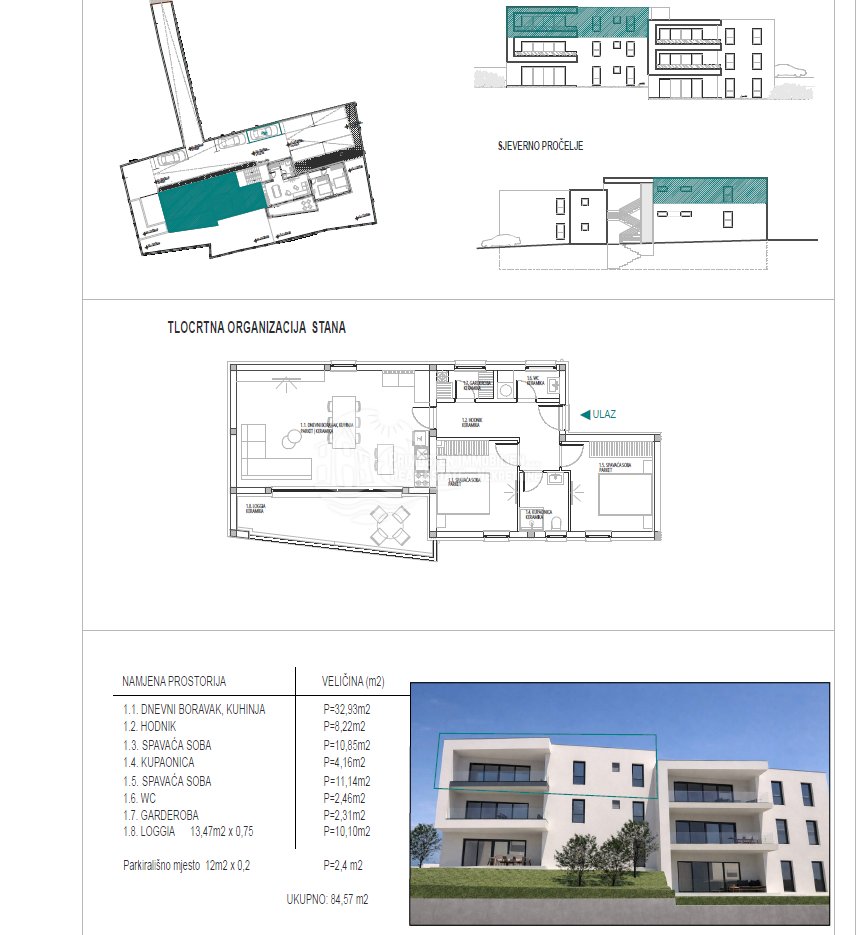 Apartmán Na predaj - Šibensko-kninska Podsolarsko