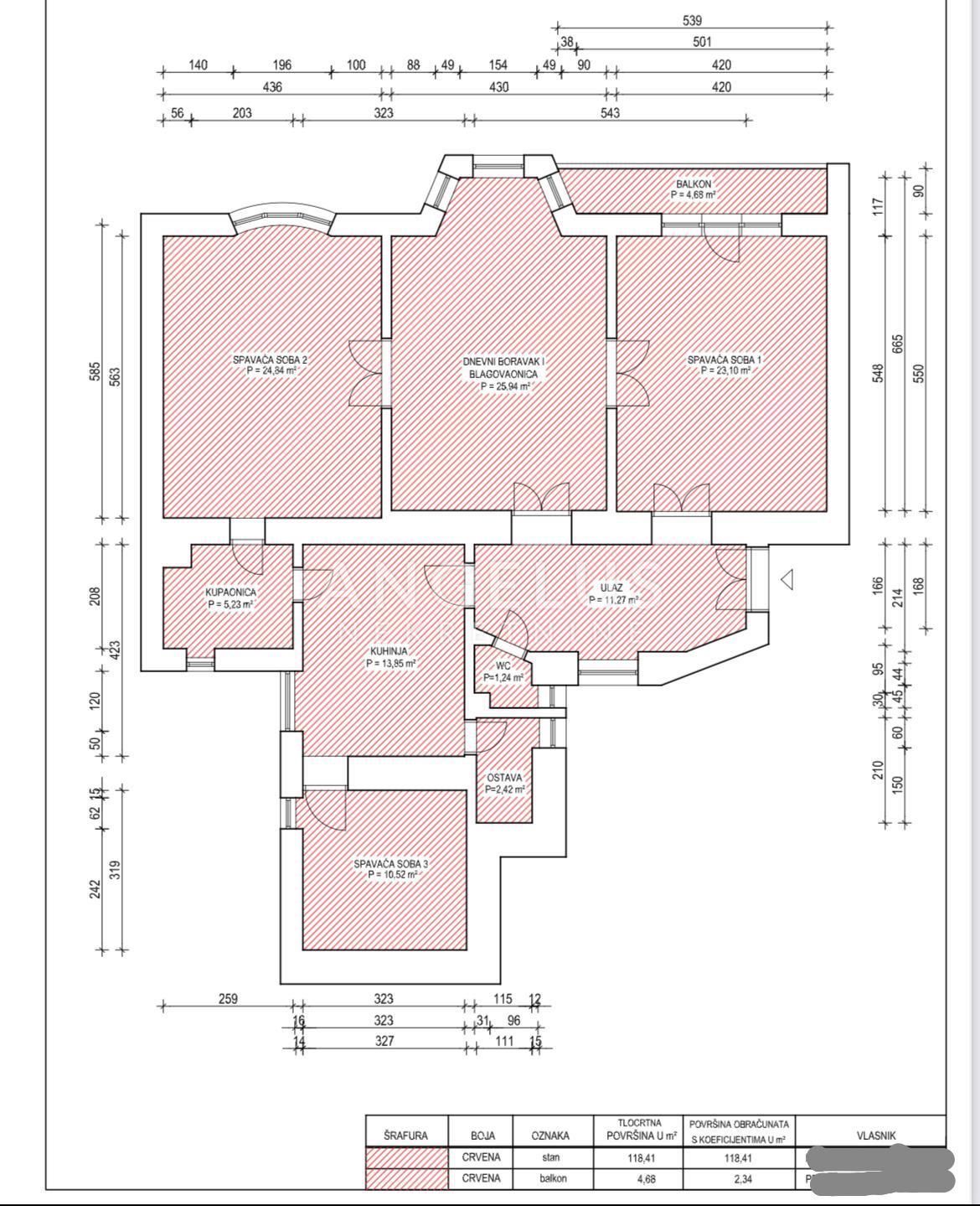 Apartma Naprodaj - Grad Zagreb Donji grad