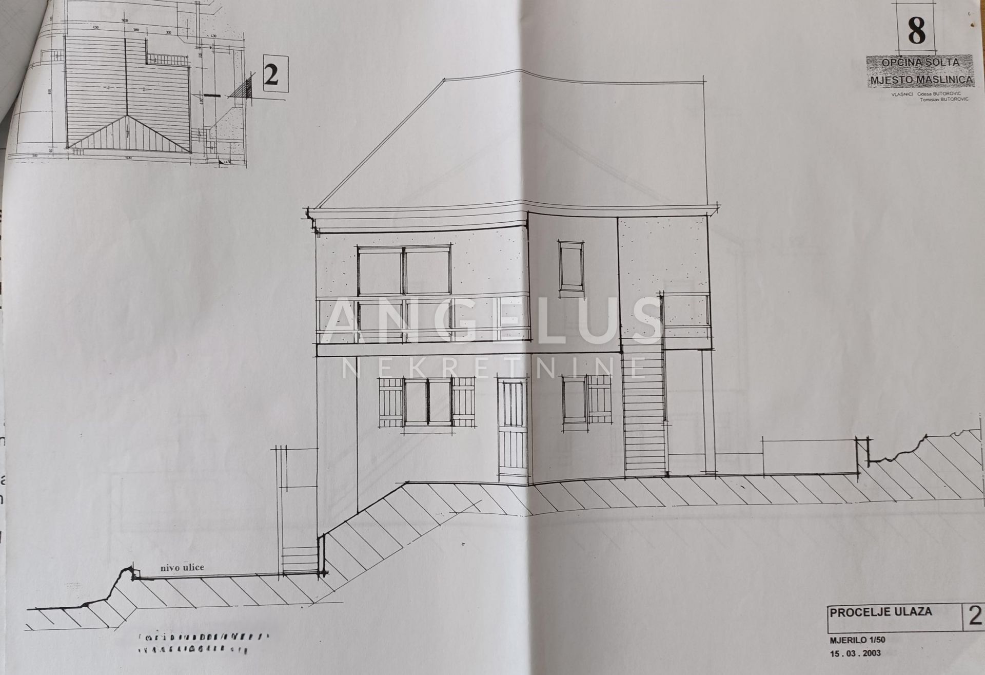 Haus Zu verkaufen - Splitsko-dalmatinska Maslinica