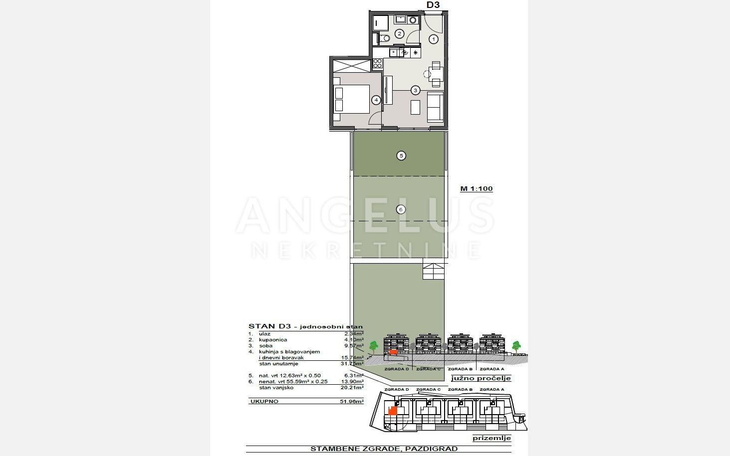 Apartma Naprodaj - Splitsko-dalmatinska Pazdigrad