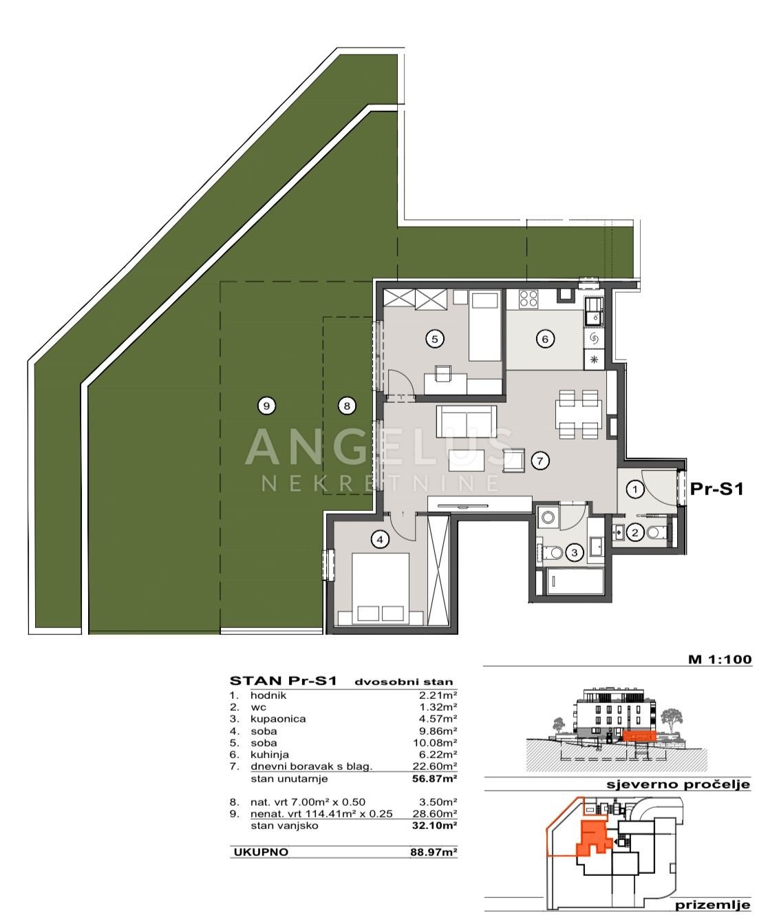 Apartmán Na predaj - Splitsko-dalmatinska žnjan - foto 5/6