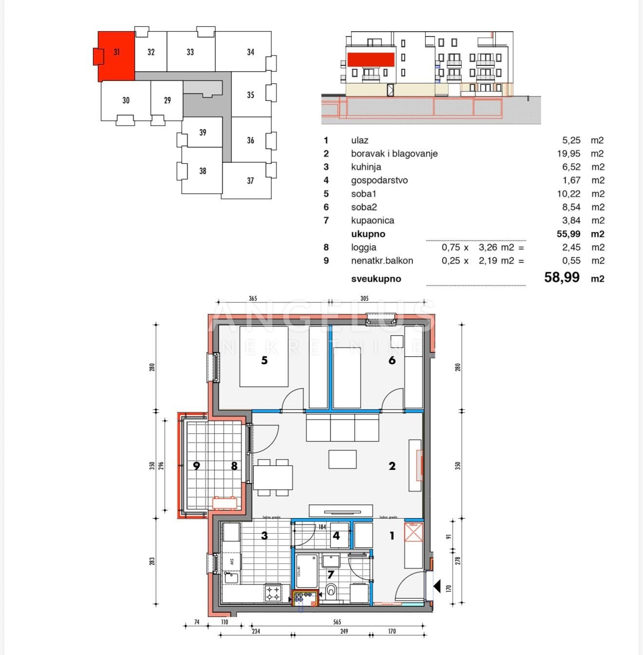 Apartma Naprodaj - Grad Zagreb Stenjevec