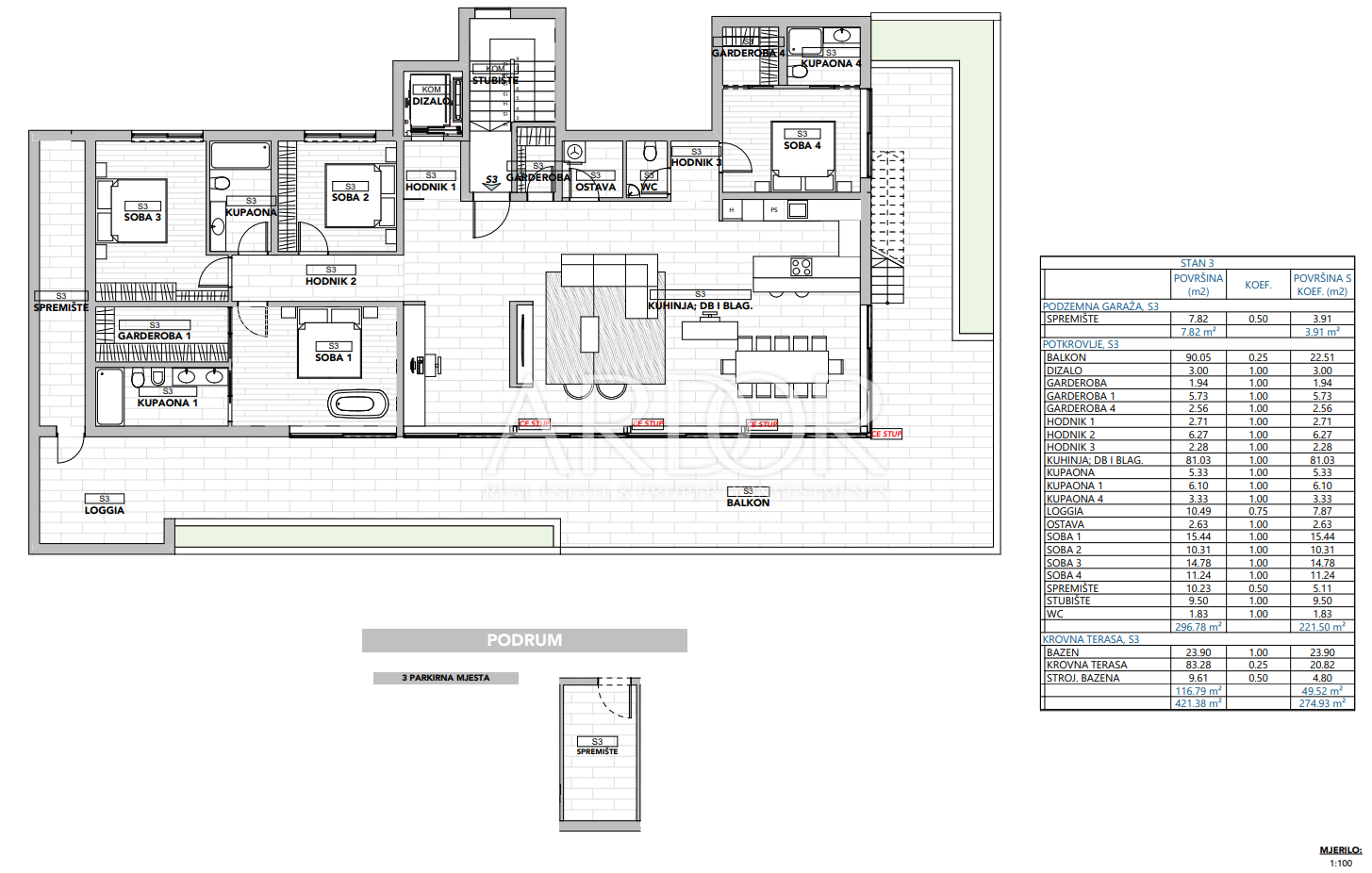 Apartmán Na prodej - Primorsko-goranska Opatija - Centar