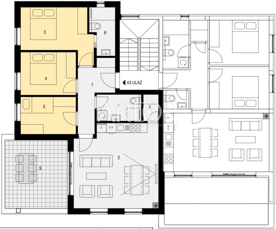 Apartma Na predaj -  Novalja