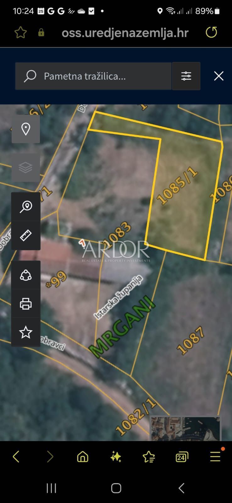 Parcela Naprodaj - Istarska Kanfanar