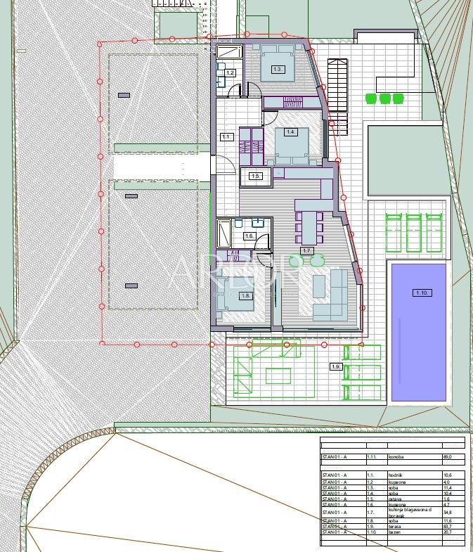 Apartmán Na predaj - Primorsko-goranska Krk