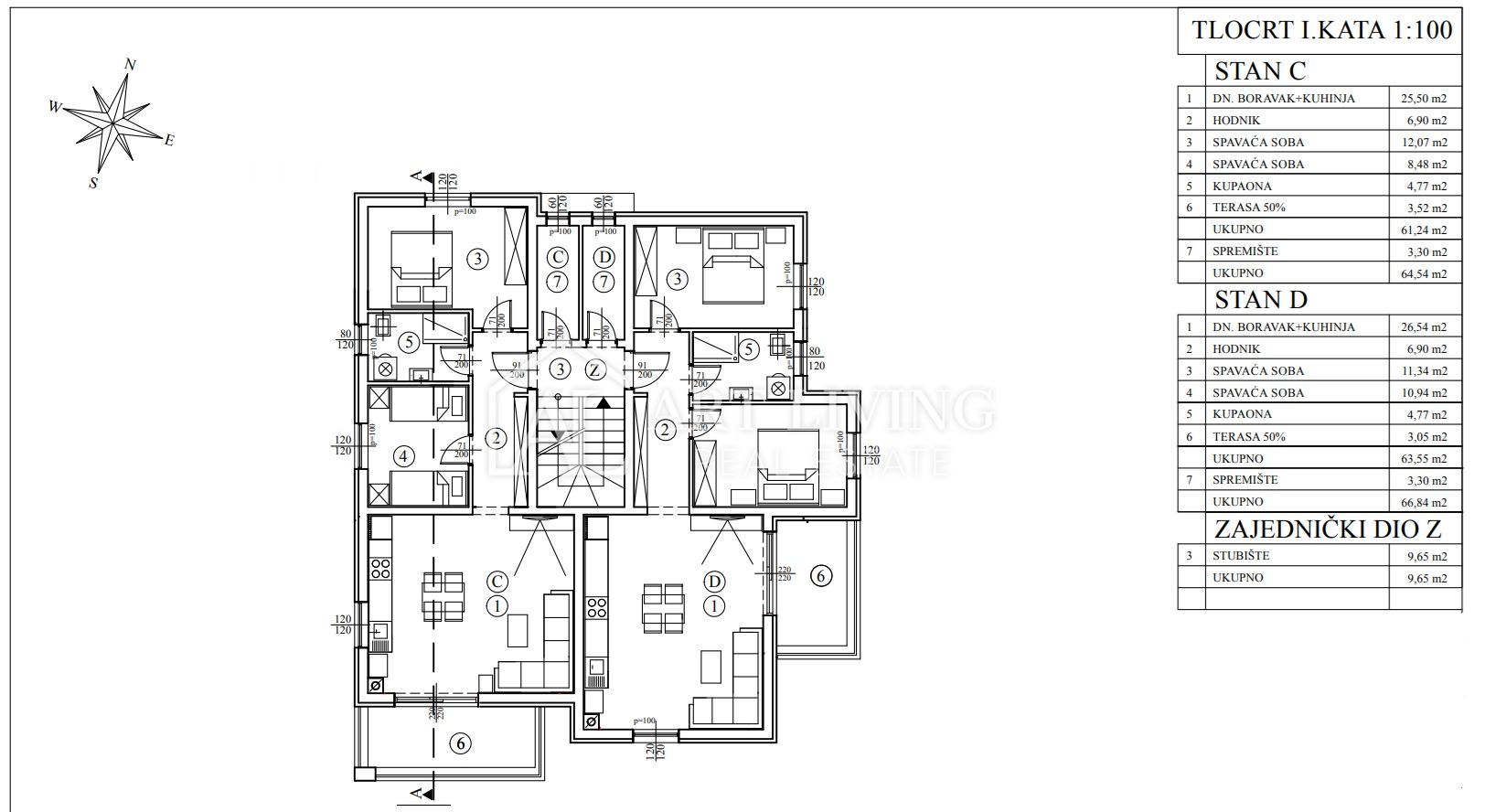 Apartment Zu verkaufen -  Umag