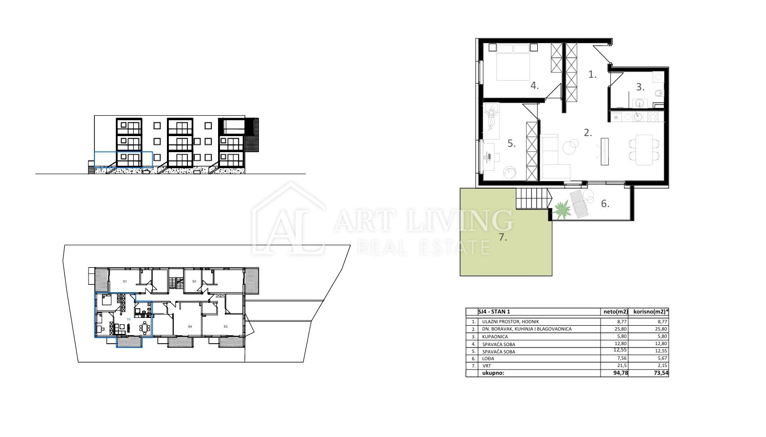 Apartment Zu verkaufen - Vodice - foto 4/4