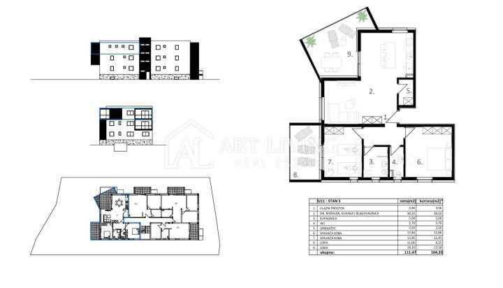 Apartment Zu verkaufen - šibensko-kninska Vodice - foto 4/4