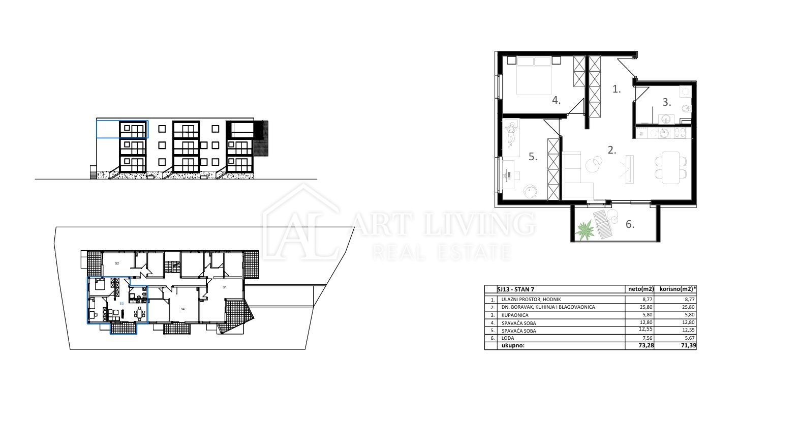 Apartmán Na predaj - Vodice - foto 4/4