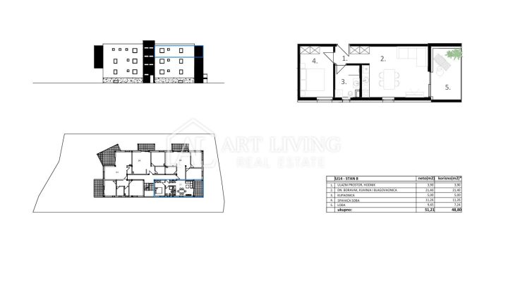 Apartment Zu verkaufen - šibensko-kninska Vodice - foto 4/4