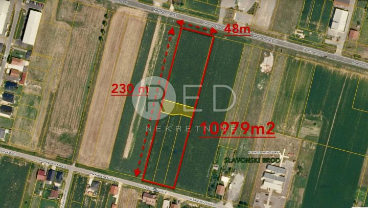 Parcela na predaj 10979 m² – Kolonija