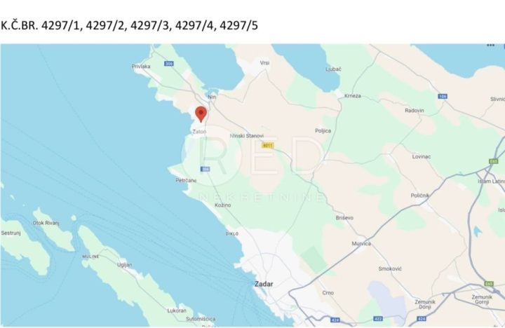 Zemljište na prodaju 1916 m² – Zaton