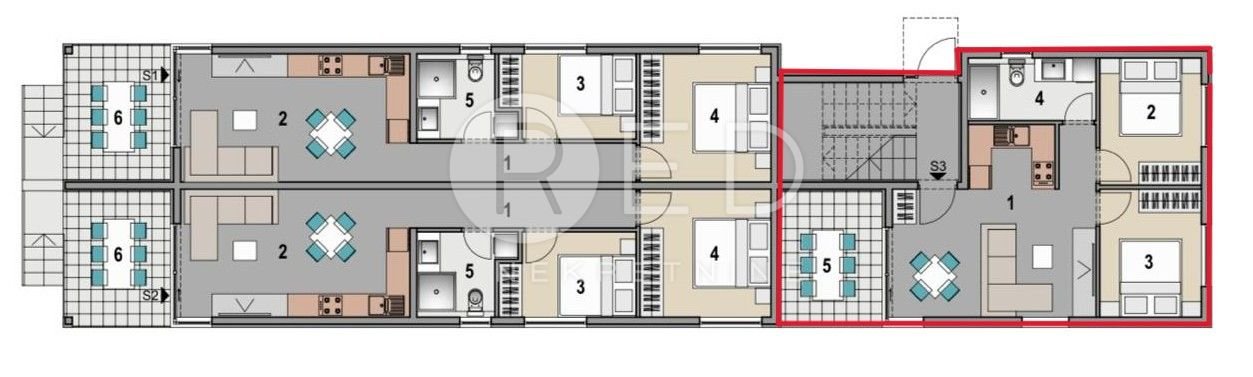 Apartma Naprodaj - Zadarska Kolan