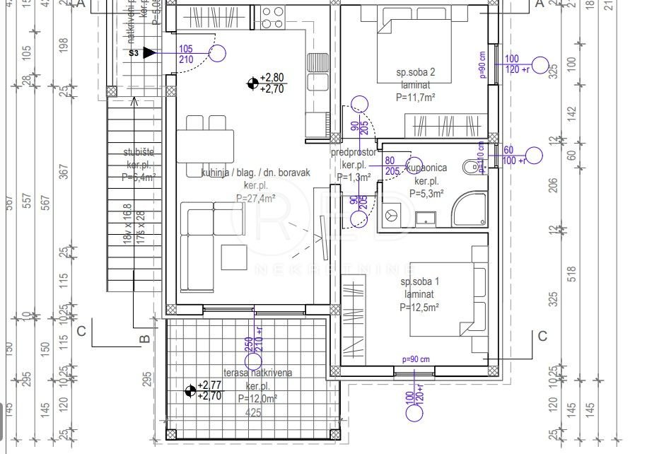 Apartma Naprodaj - Zadarska Vir