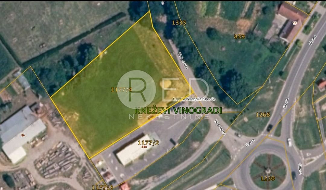 Land For sale - Osječko-baranjska Kneževi Vinogradi