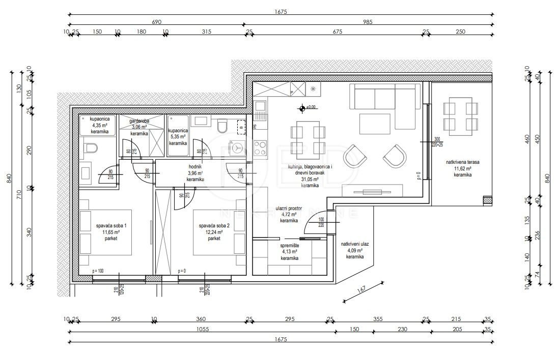 Apartma Naprodaj - Zadarska Preko