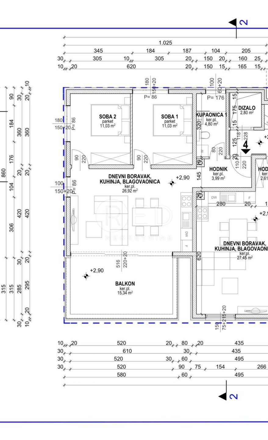 Apartma Naprodaj - Zadarska Povljana