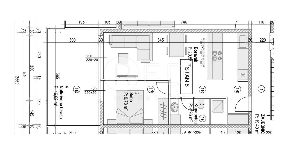 Apartma Naprodaj - Zadarska Povljana