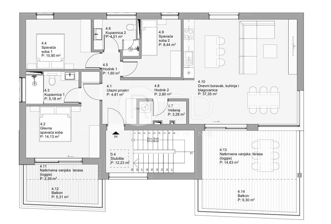 Apartma Naprodaj - Zadarska Povljana