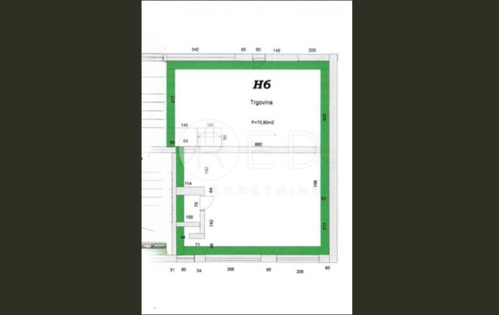 Locaux commerciaux à vendre 70 m² – Maksimir