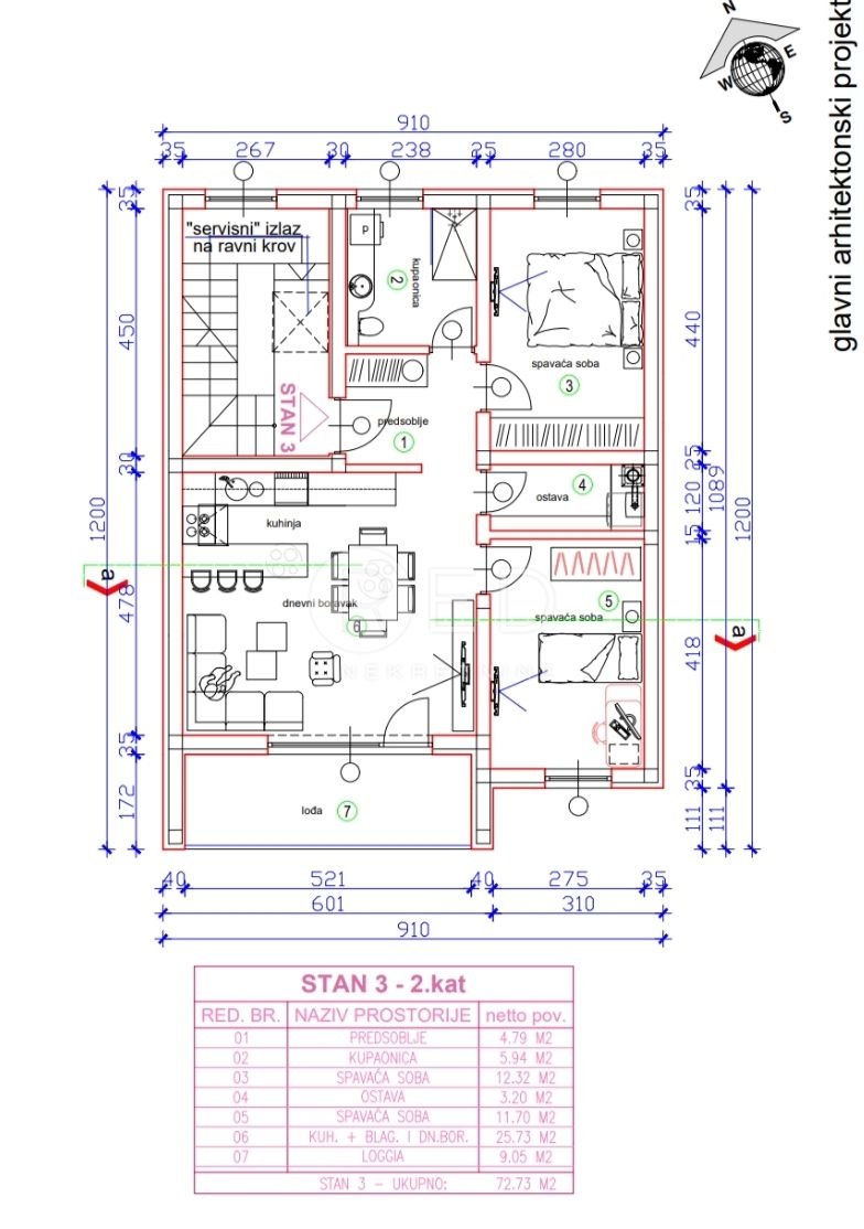 Apartma Naprodaj - Osječko-baranjska Osijek